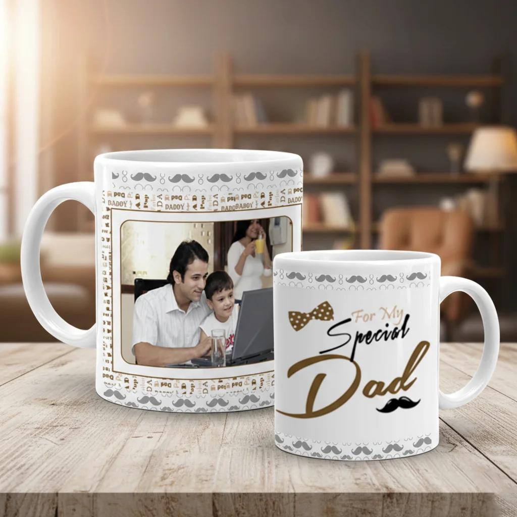 MH Decors Special Birthday Coffee Mug For My Special Dad