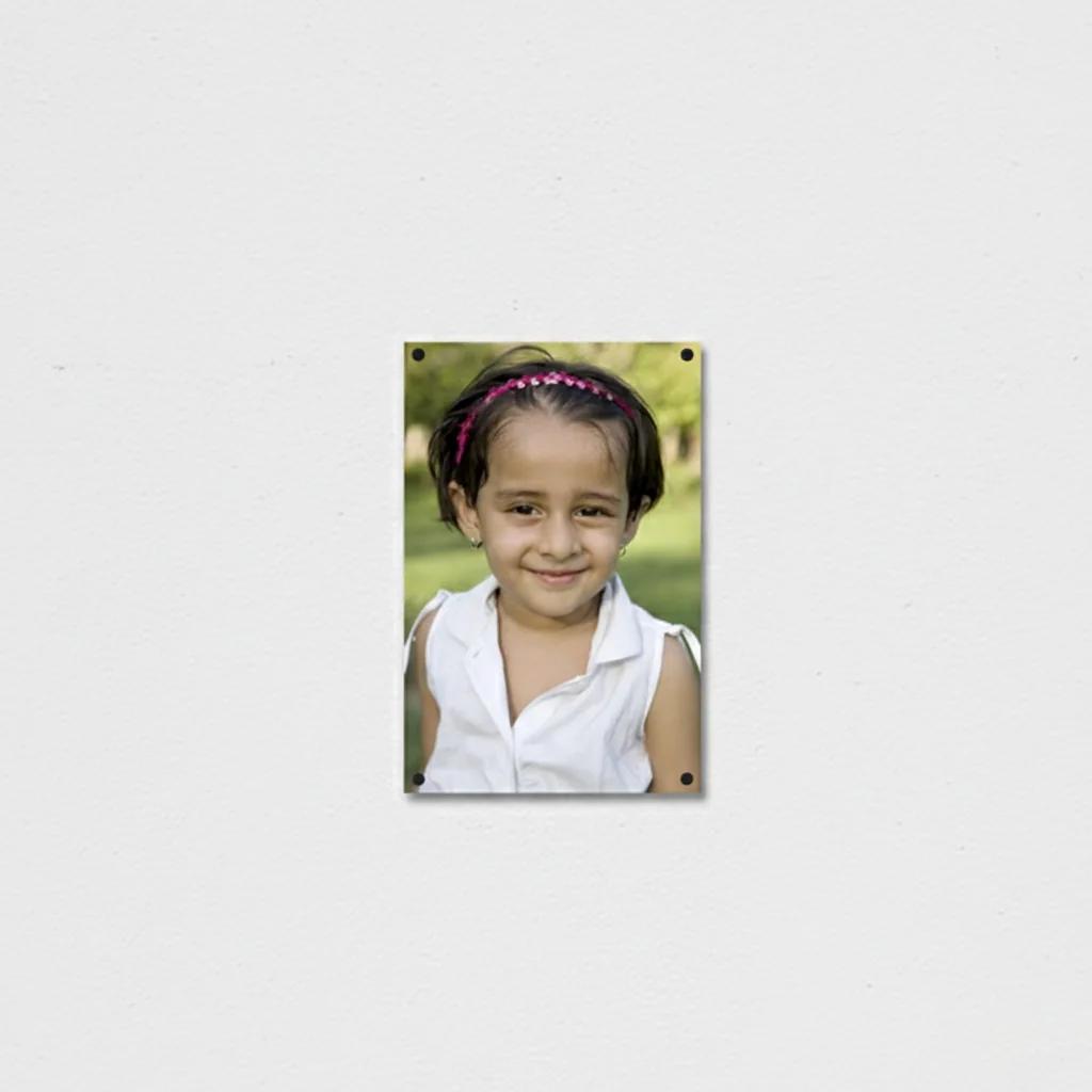 Zpics Custom Photo Fridge Magnet 3.5x5.5 Portrait Size Set of 3