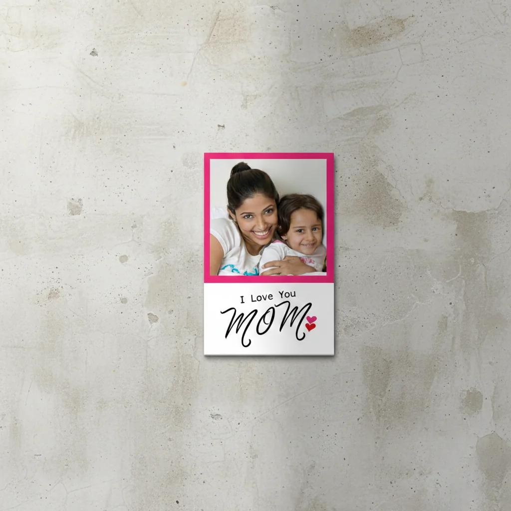 Zpics Set of 3 Personalized Birthday Fridge Magnets for Mom 3.5x5.5