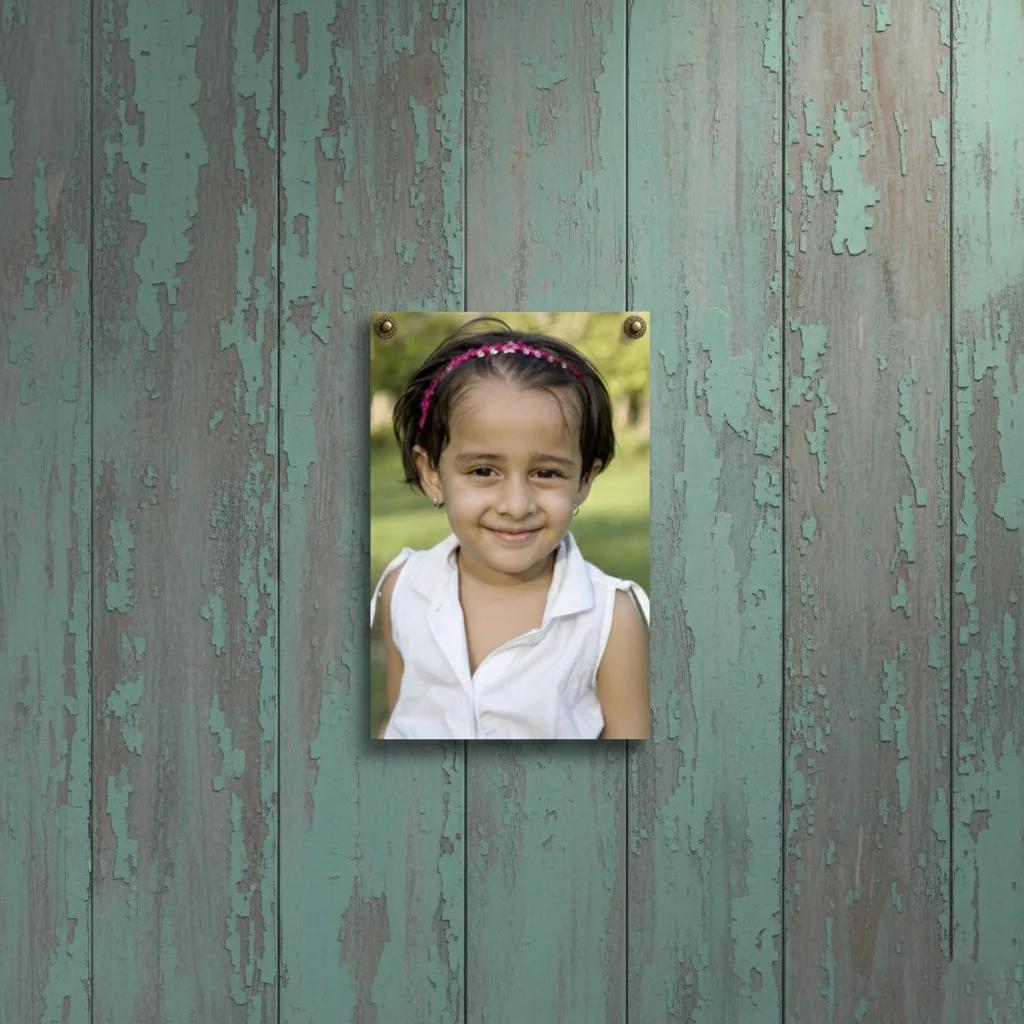 MH Decors Custom 3.5x5.5 Photo Fridge Magnet Portrait Orientation