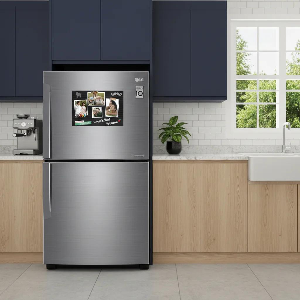 MH Decors Set of 3 Personalized Birthday Gift for Husband Fridge Magnets 3.5x5.5