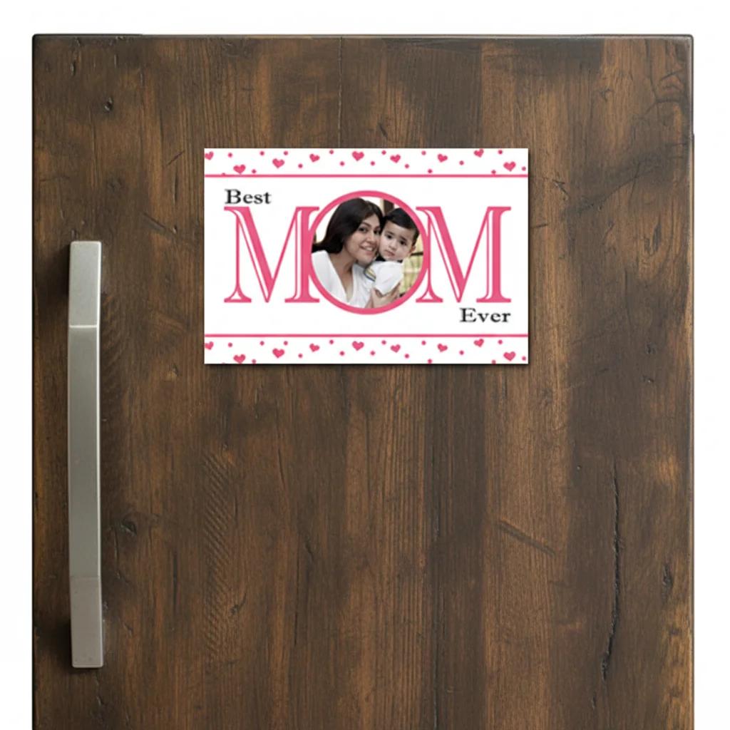 MH Decors 3.5x5.5 Custom Best Mom Ever Fridge Magnet