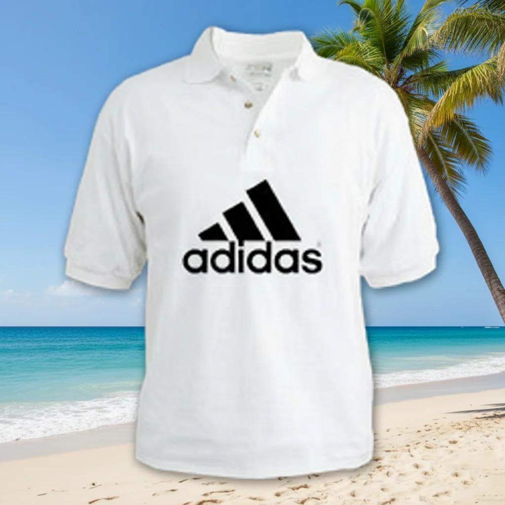 Zpics Personalized Medium 38 White Collar Neck T-Shirt for Office Staff Custom Design