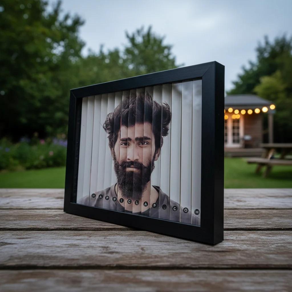 VPH Gift Store A2 Black Dual Perspective Photo Frame Illusion Extra Large