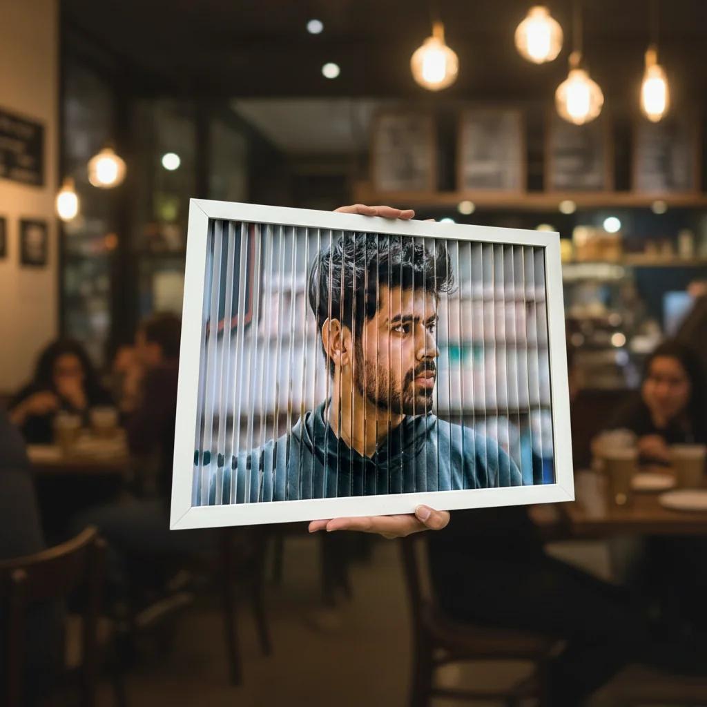 VPH Gift Store A2 White Dual Perspective Photo Frame Illusion Extra Large