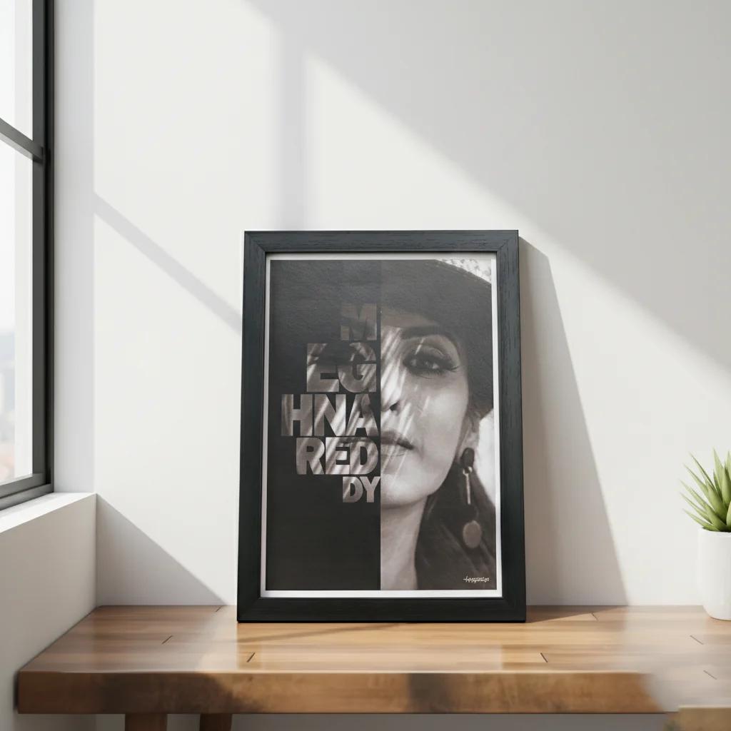 VPH Gift Store Standard Size Name-Picture Portrait Blended Magic Wall Art