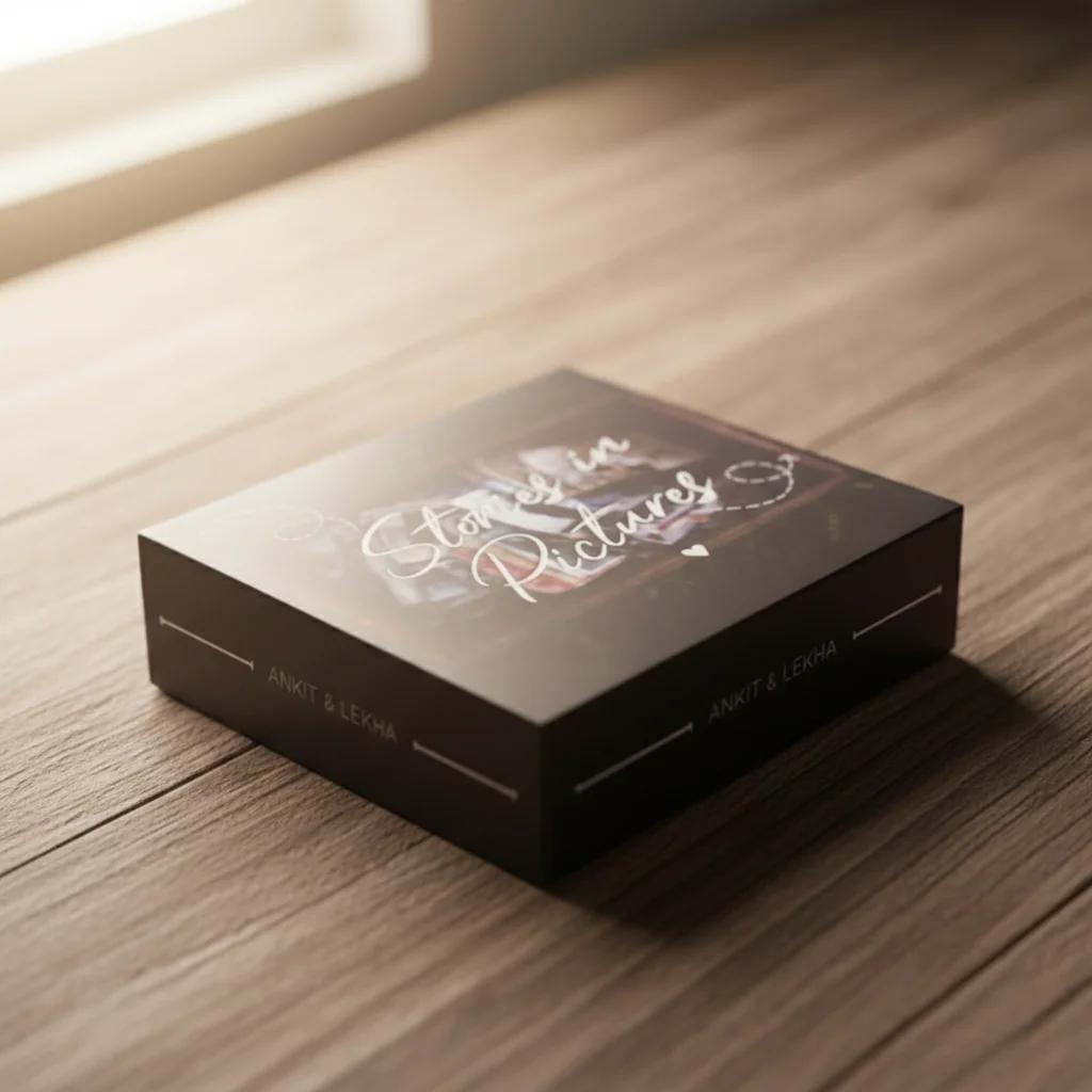 MH Decors Unique Relationship Map Frame with Love Dot Connections