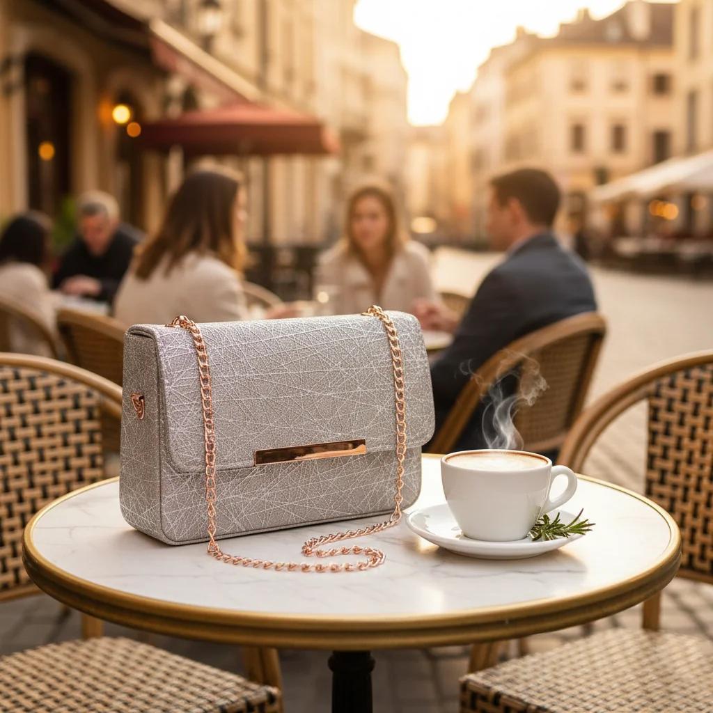 Value Gifts Elegant Sandstone Sling Bag for Girls and Women