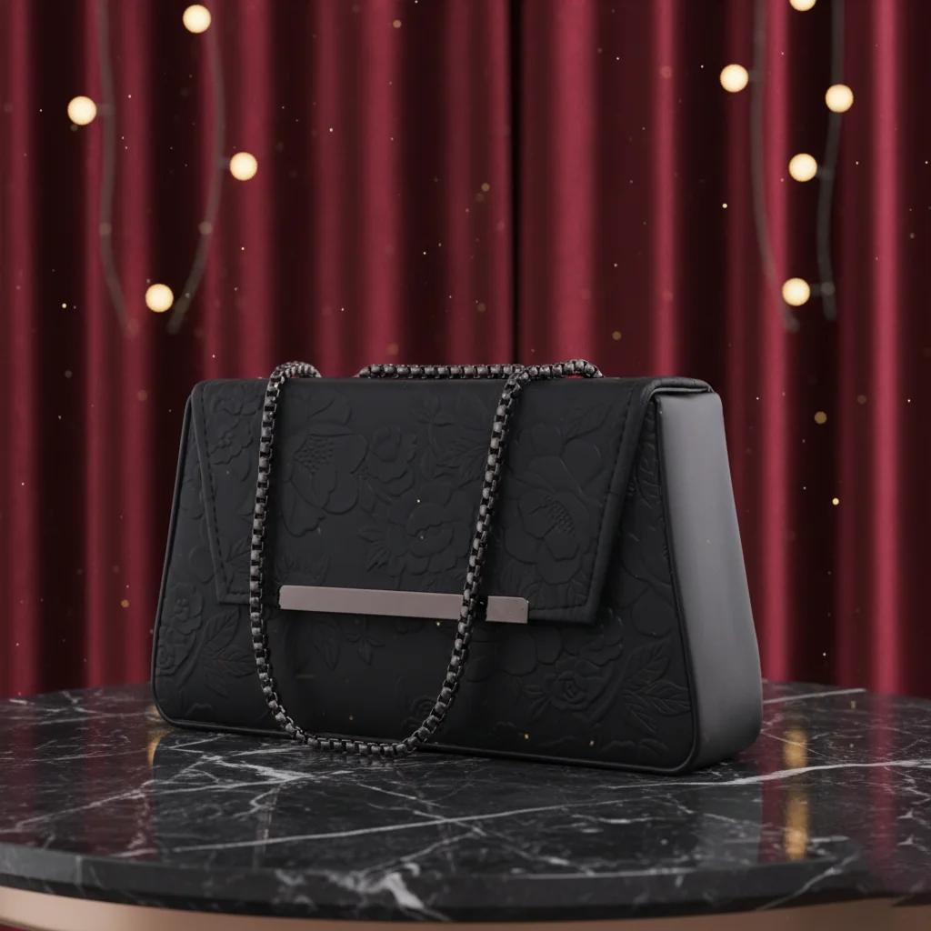 Value Gifts Women’s Fancy Box Sling Bag in Baltic Sea Color