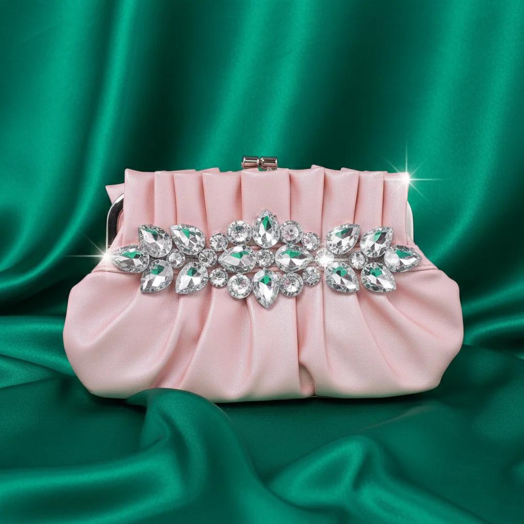 Value Gifts Women’s Gorgeous Lady Queen Blossom Wedding Bag