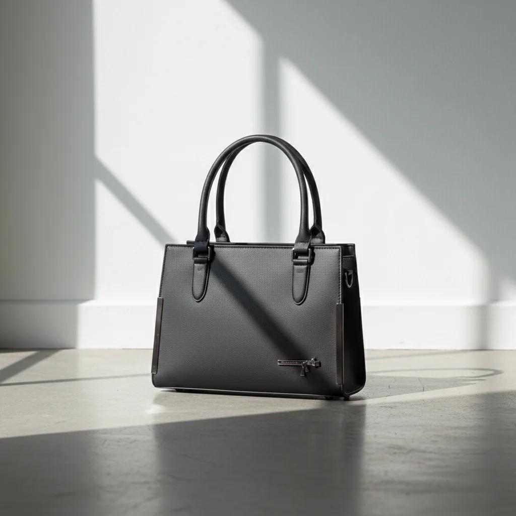 VPH Gift Store Thunder Black PU Leather Sling Bag for Women