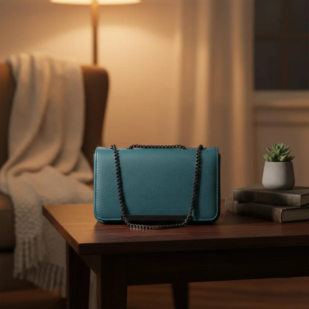 VPH Gift Store Marble Blue Sling Crossbody Bag for Girls & Women