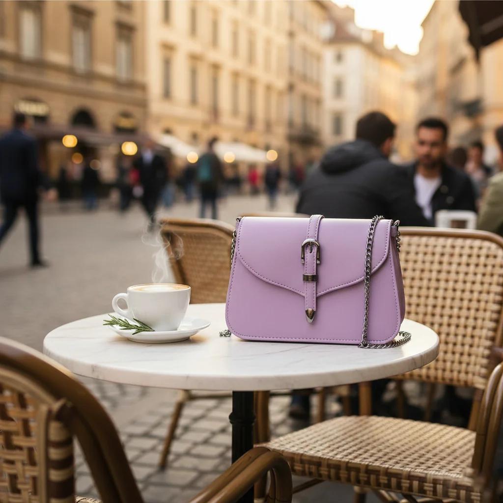 VPH Gift Store Elegant Dusty Lavender Sling Bag for Women