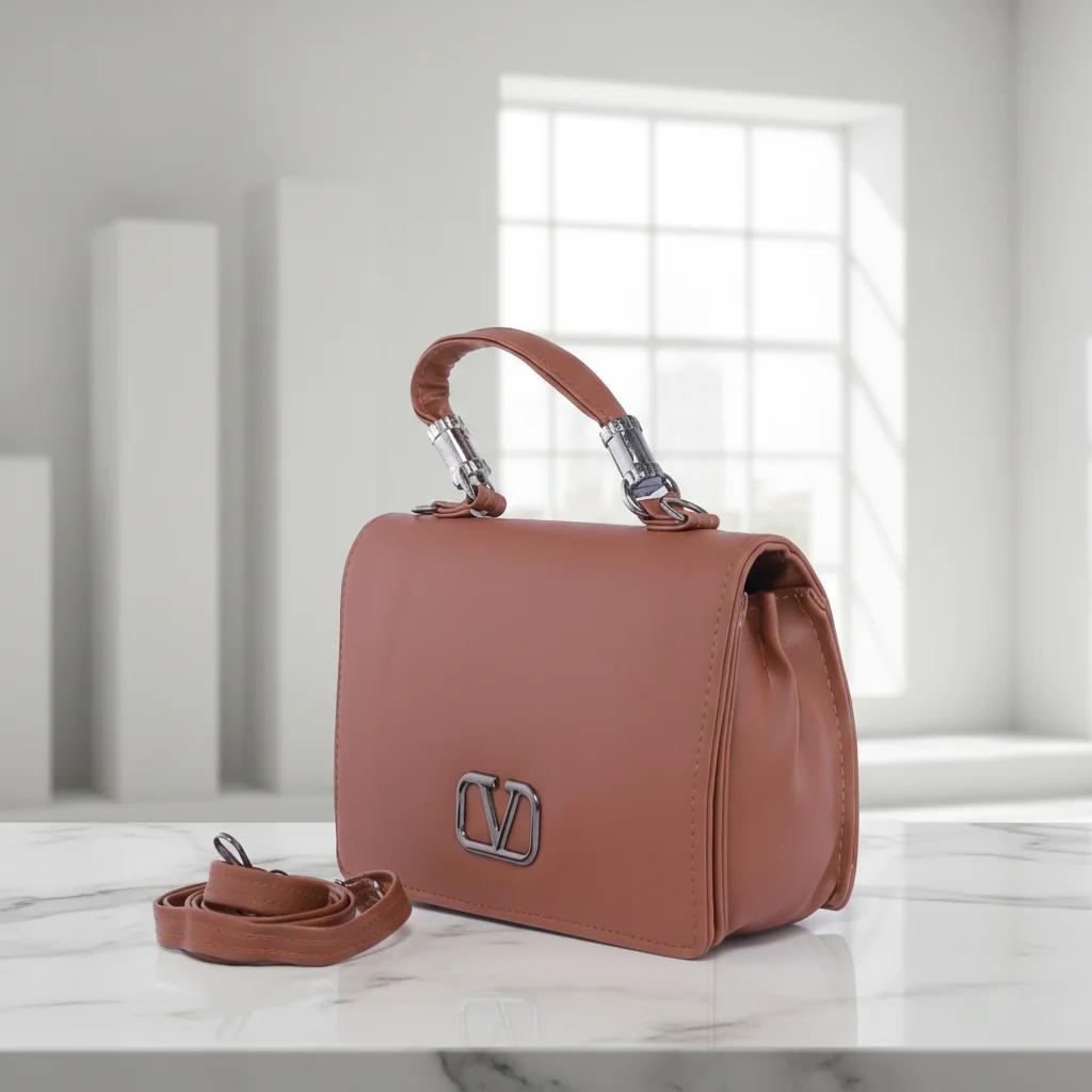 VPH Gift Store Brownish Valentine Shoulder Sling Bag for Girls