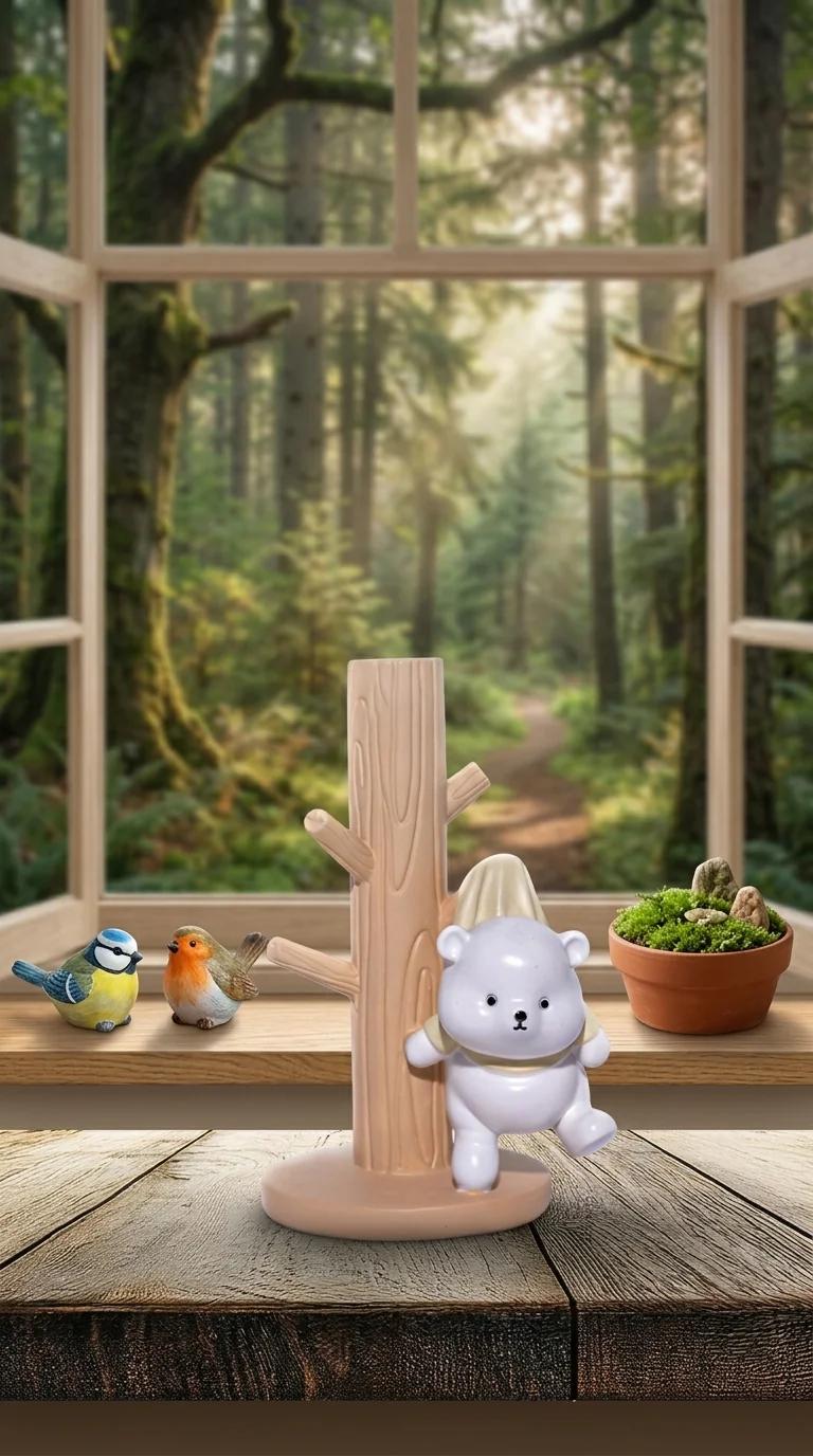 Value Gifts Teddy Hanging Decoration for Cabinet or Shelf Accent