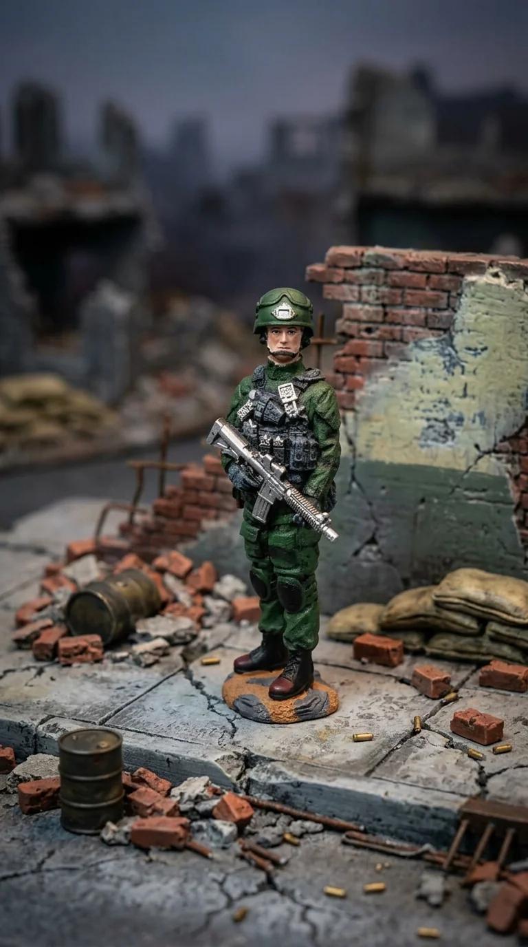 Value Gifts Collectible Soldiers Special Forces Action Figurine for Table Display