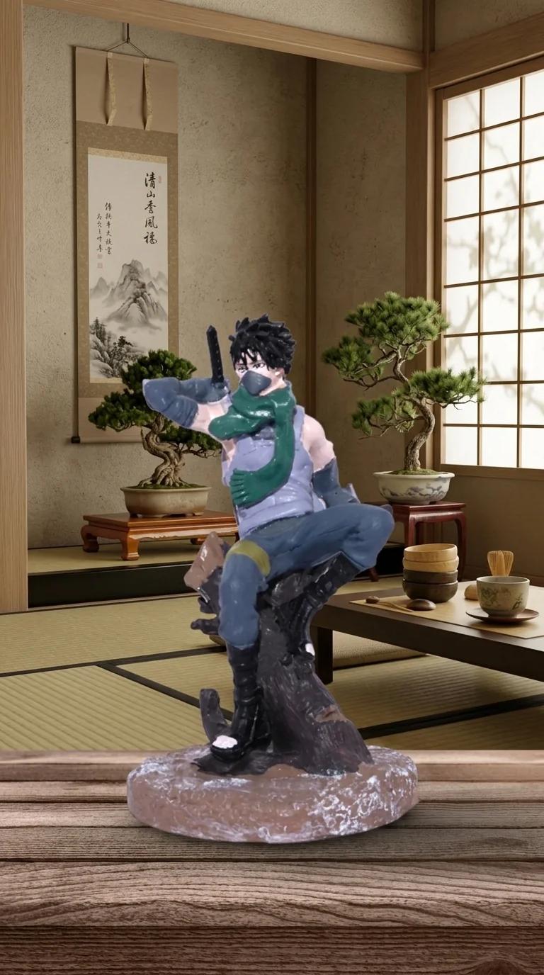 Value Gifts Kakashi Hatake Collectible Sitting Figure for Car and Table Display