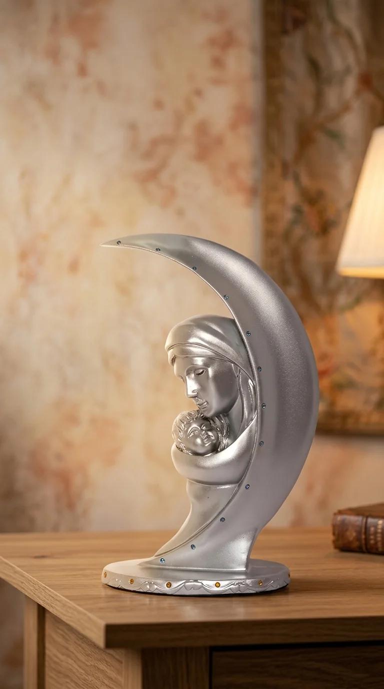 MH Decors Premium Mother and Child Figurine for Living Room and Home Decor