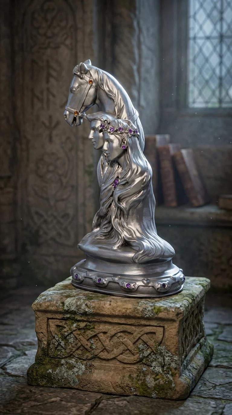 MH Decors Elegant Love Couple Statue for Tabletop, Home, and Office Decor