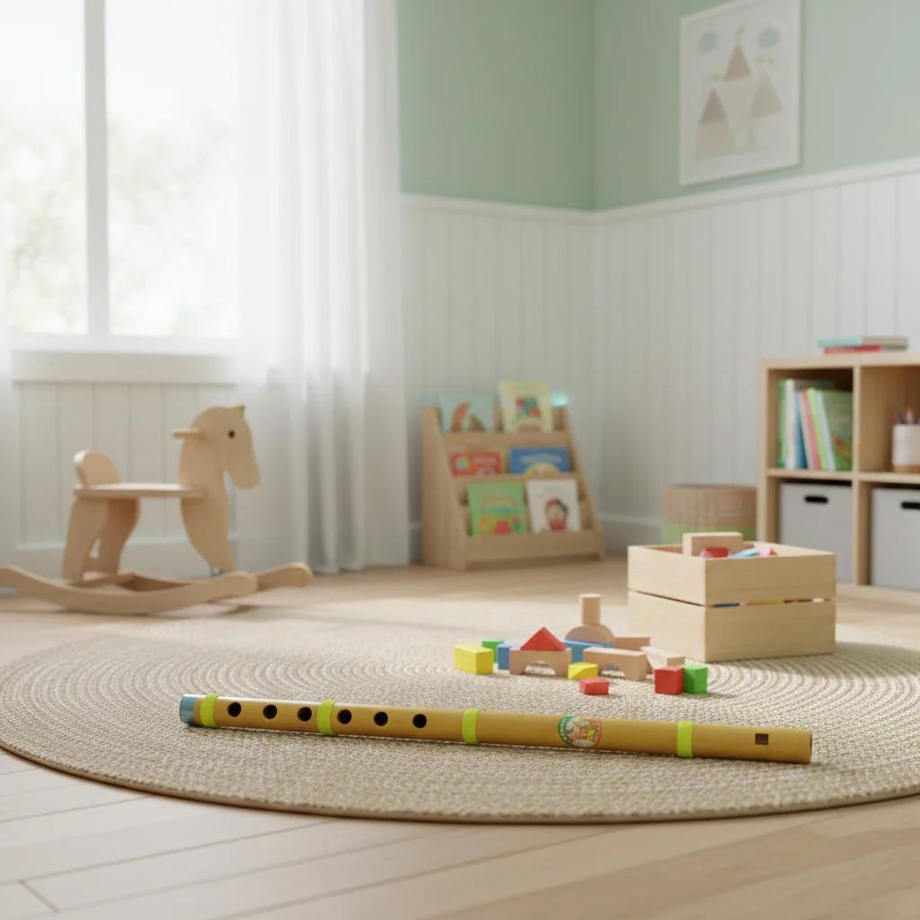 VPH Gift Store Kondapalli Wooden Bamboo Flute G Scale Handcrafted Musical Instrument