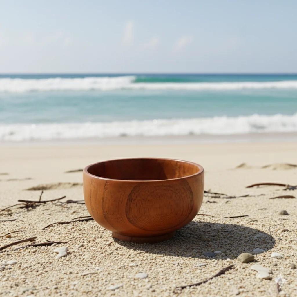 MH Decors Wooden Multi Purpose Serving Bowl Kondapalli Handmade for Home