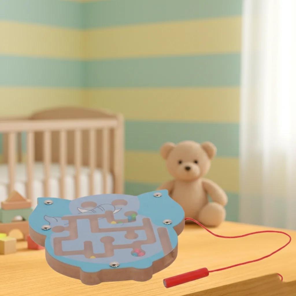 MH Decors Wooden Puzzle Playing Toy Kondapalli Handmade for Children