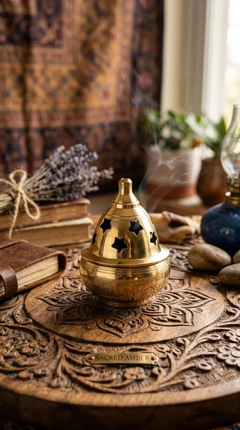 Value Gifts Traditional Brass Akhand Jyoti Lamp for Home and Temple Decor