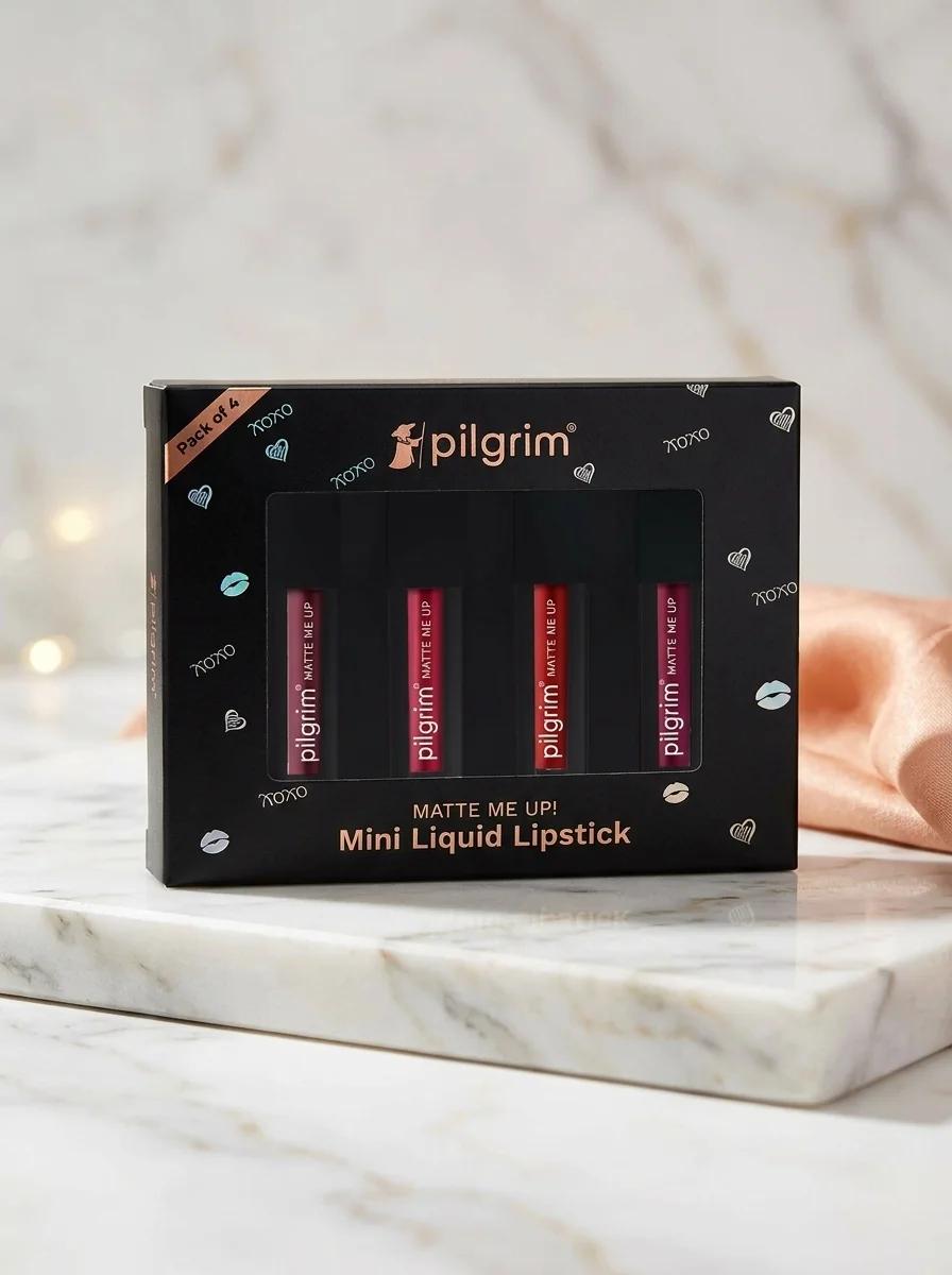 Pilgrim Bold Mistress Matte Liquid Lipstick – Smudgeproof, Hydrating, Lightweight Long‑wear Lip Colour