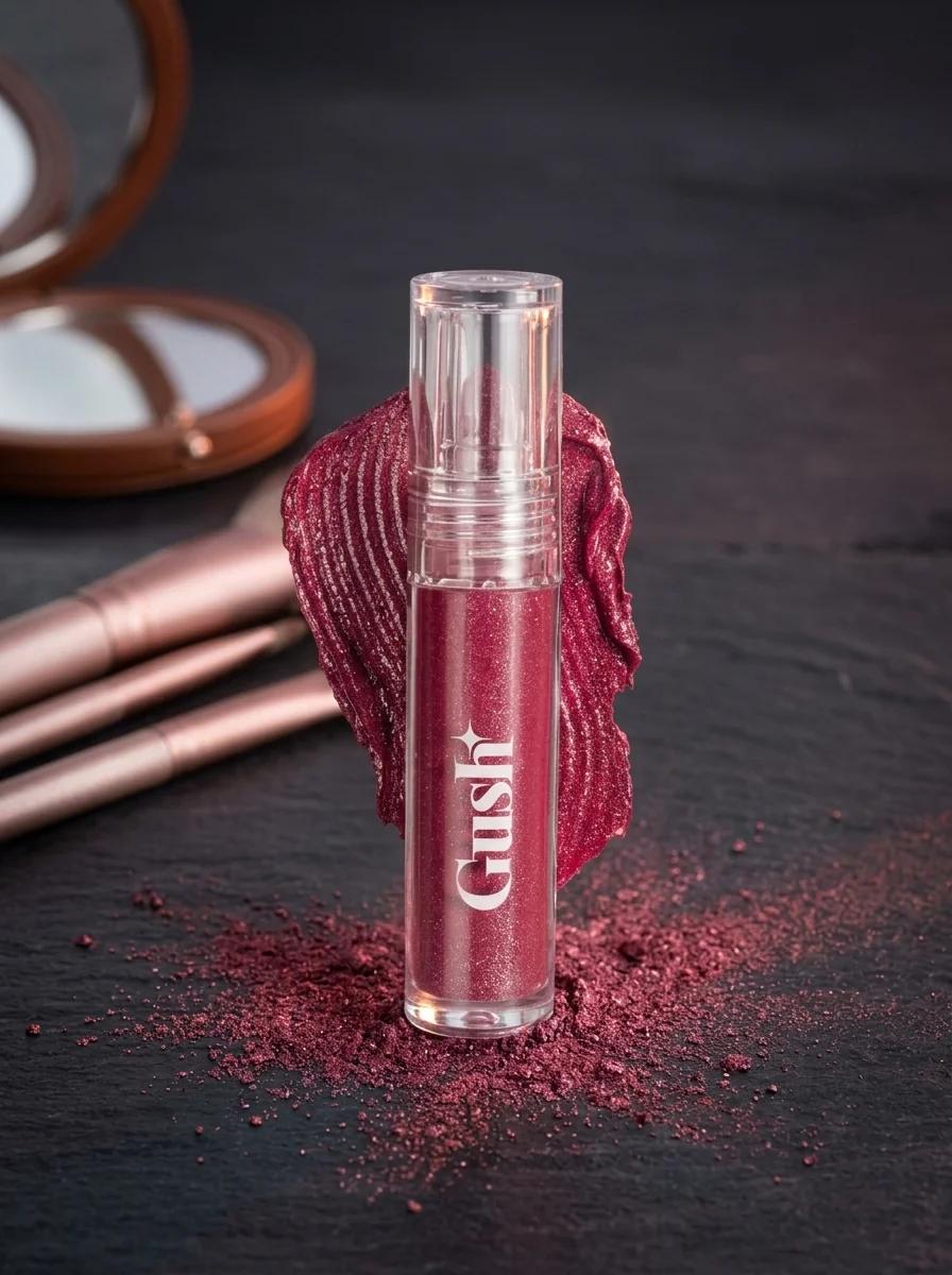 Gush Beauty Glaze Lip Gloss – Hydrating, Lightweight Lip Shine for All Day Moisture & Glossy Finish