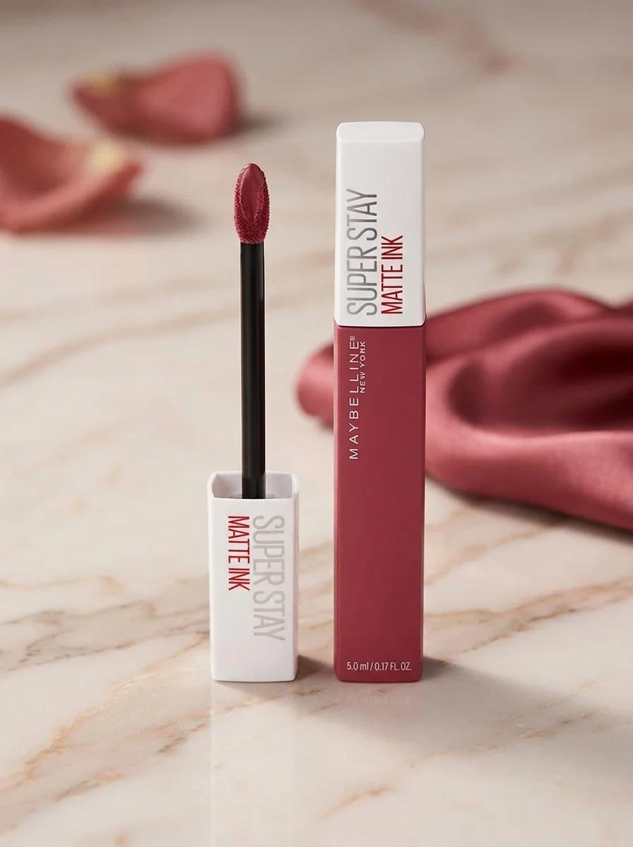 Maybelline New York SuperStay Matte Ink Liquid Lipstick, Long‑Lasting Liquid Lip Colour, Shade 115 Founder