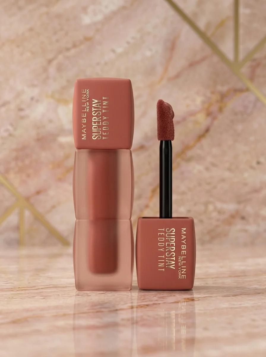 Maybelline New York SuperStay Ink Crayon Lip Tint, Long‑Lasting Lip Stain – Shade Teddy