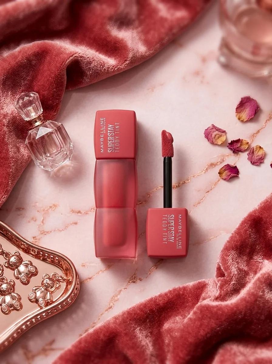 Maybelline New York SuperStay Ink Crayon Lip Tint, Long‑Lasting Lip Stain – Shade Teddy (6 ml)
