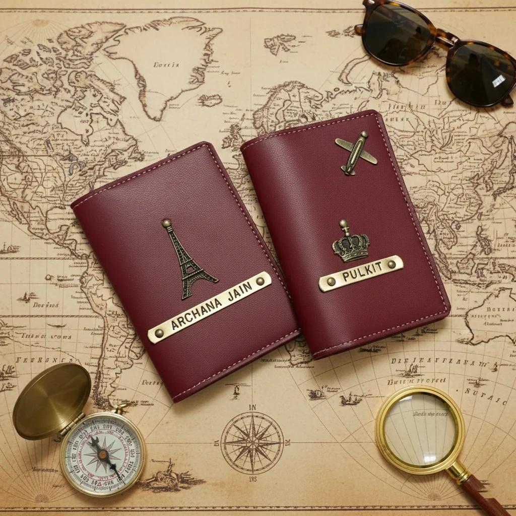 Zpics Passport Covers (Wine)