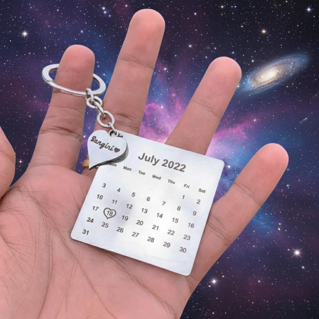 Zpics Calendar Keychain
