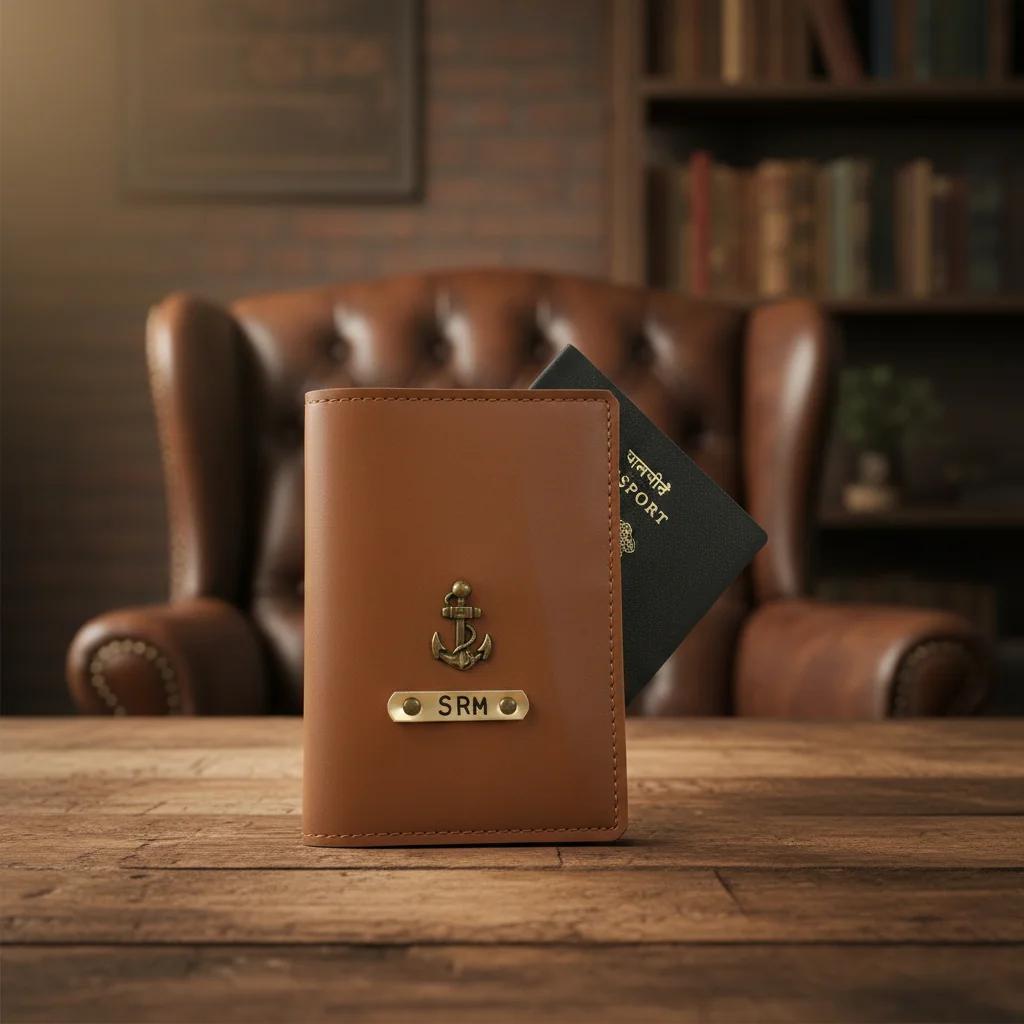 Zpics Passport Covers (Tan)