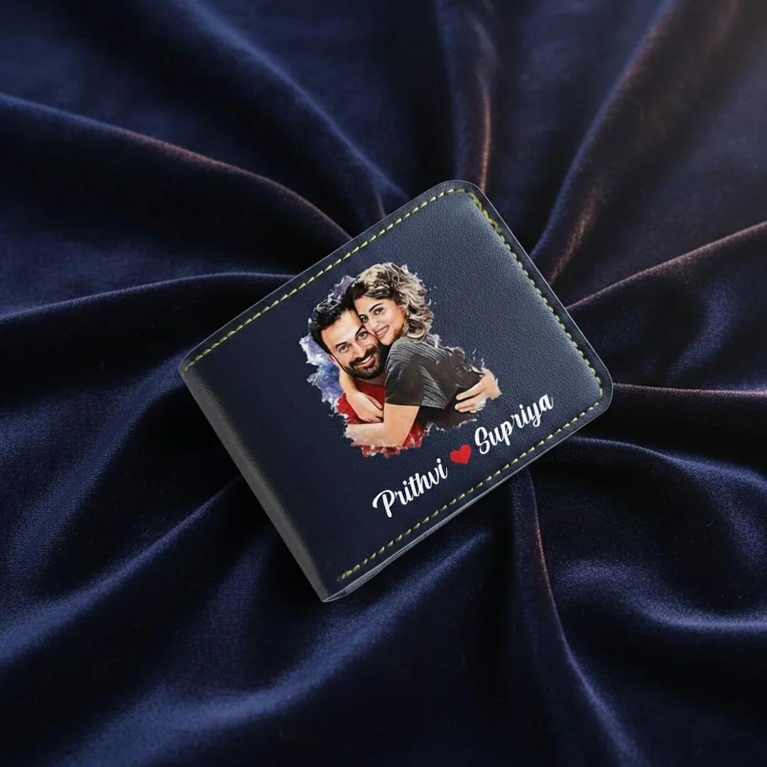 Zpics Personalized Photo Wallet With UV Print Never Fades