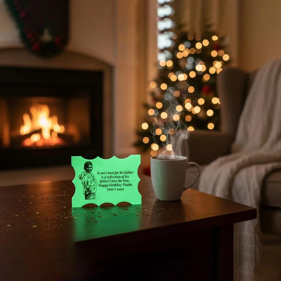 Zpics Curve Radium Engraving  5x7 