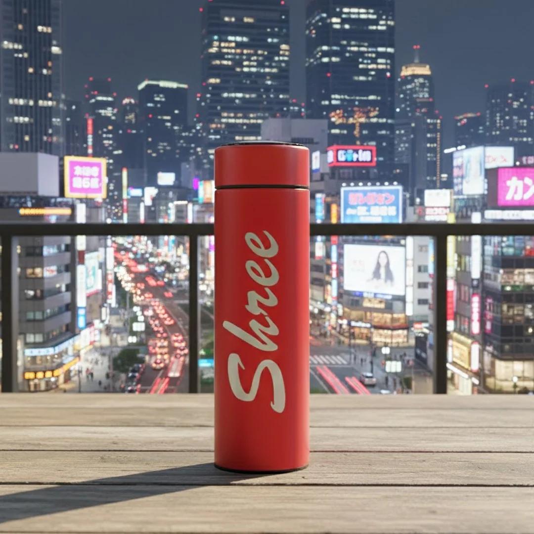 Zpics Smart Water Bottle Red