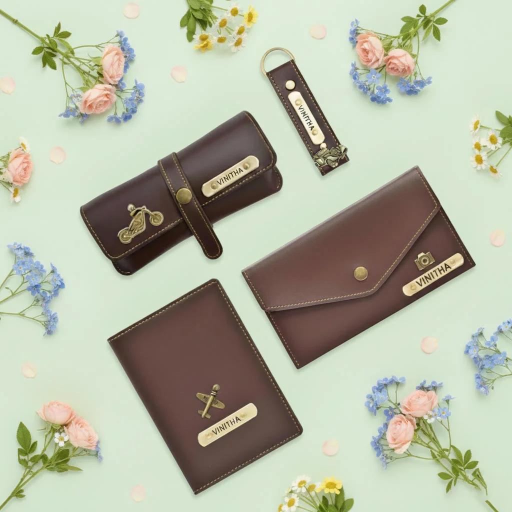 Zpics Women Gift Combo - Brown