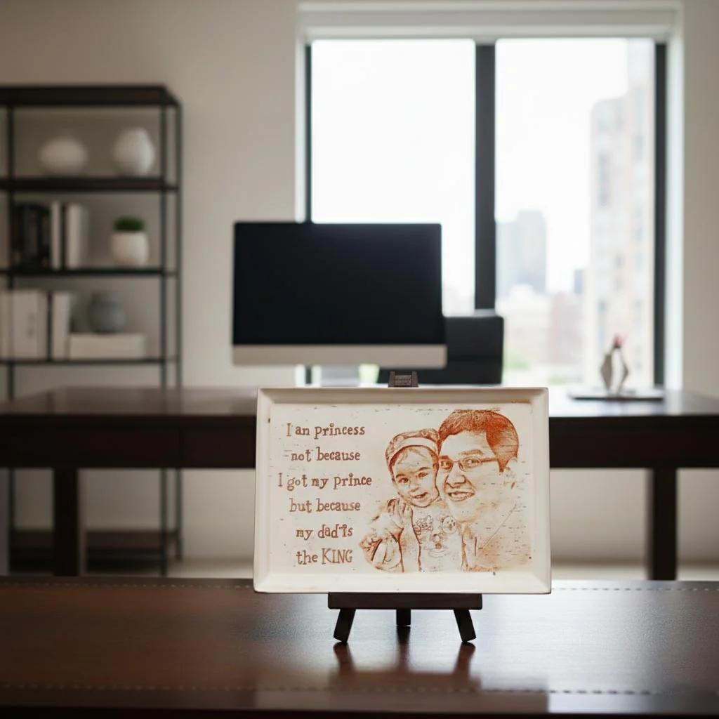 Zpics Personalized 4x6 Radium Engraving