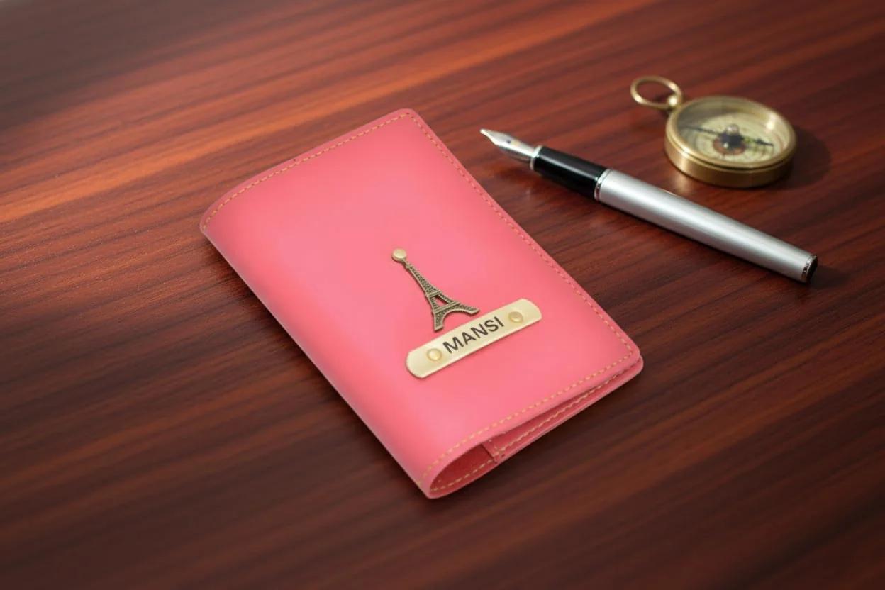 MH Decors Matching Couple Passport Covers – Custom Name & Charm