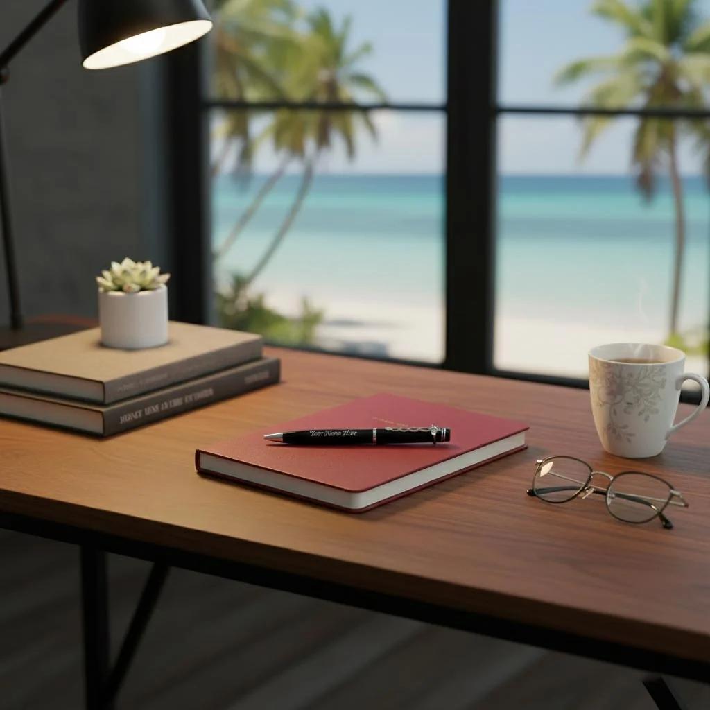 MH Decors Personalized Medical Pen and Keychain Set for Doctors