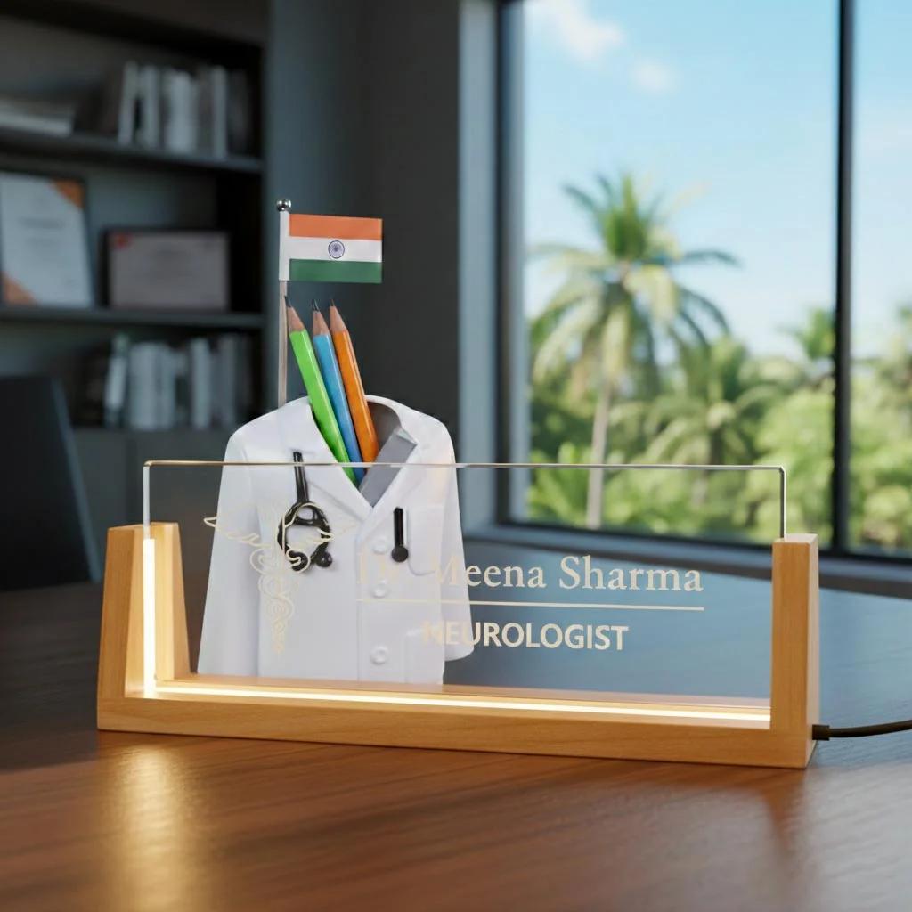 Zpics Doctor Name Plate