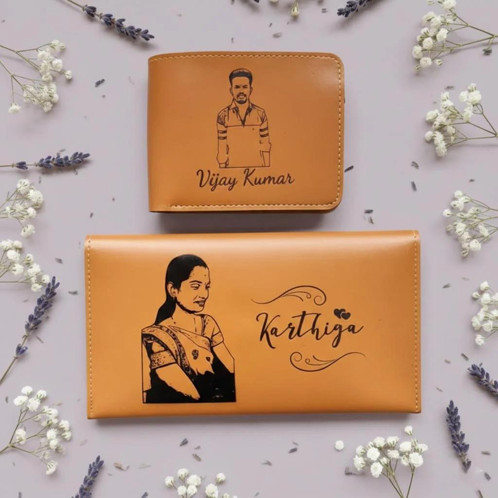 Stylish Wallet and Clutch Combo Gift for Him and Her