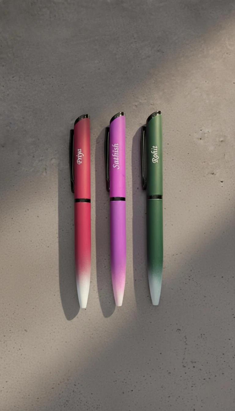 Zpics Personalized Metal Pen with Name and Stylish Gift Box