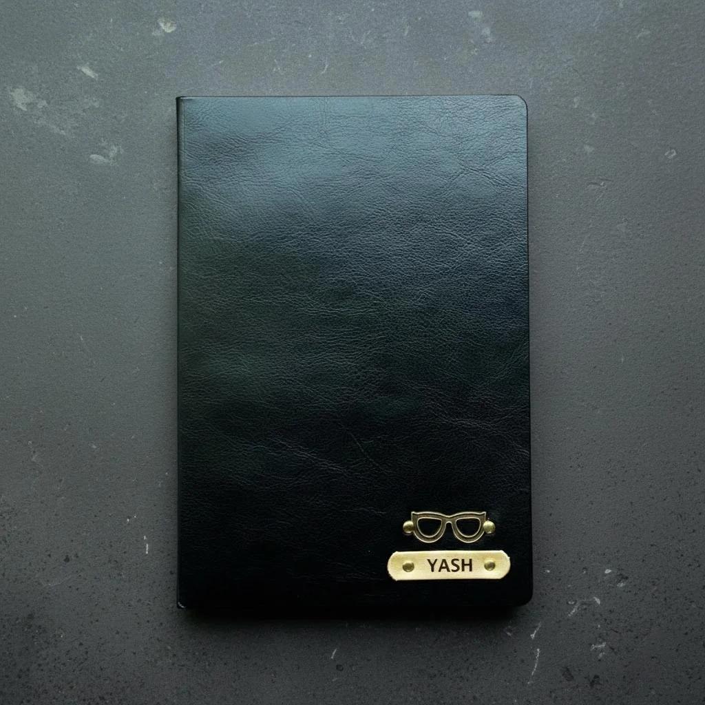 Zpics Custom Diary and Pen Set with Personalized Engraving