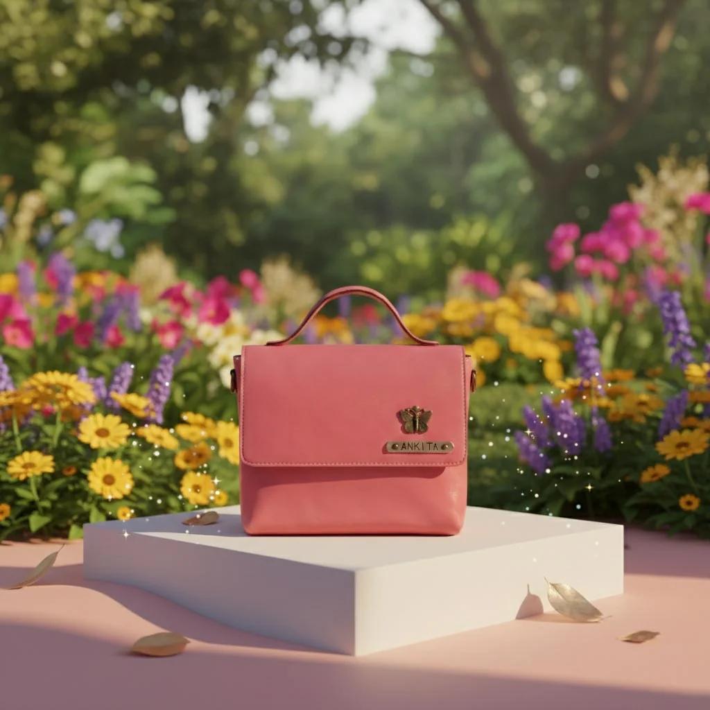 Zpics Pink Sling Bags for Women Fashionable and Functional