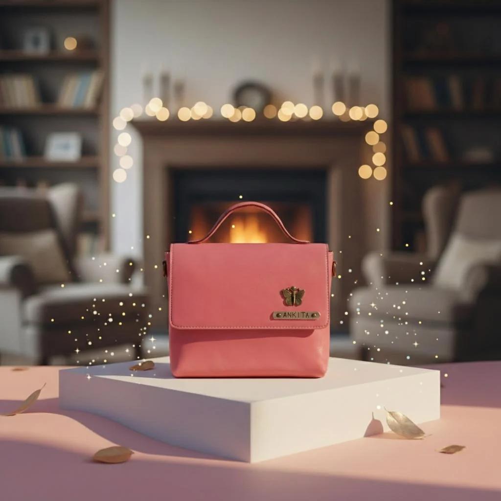 MH Decors Stylish Pink Sling Bags for Women Ideal for Casual Outings