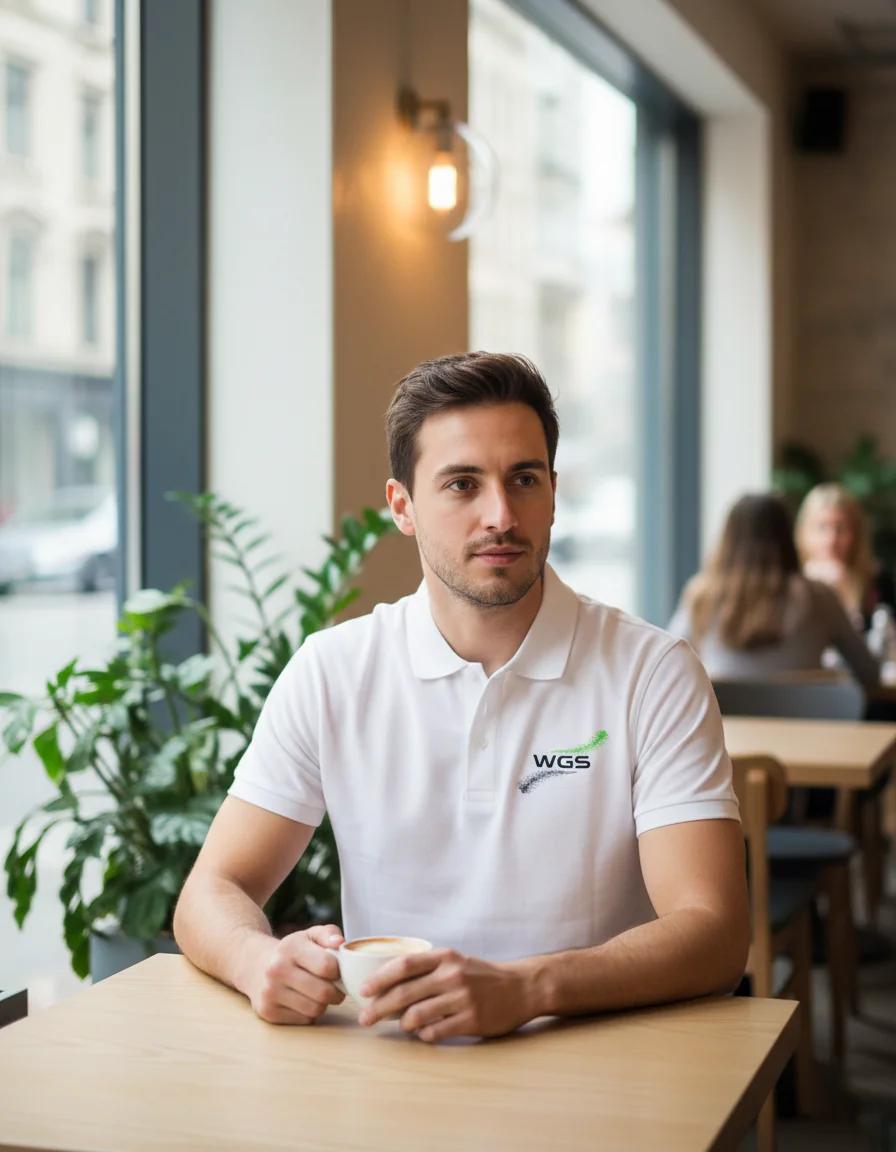 MH Decors White Round Neck T-Shirt XXL Size Personalized Front & Back Logo Gift