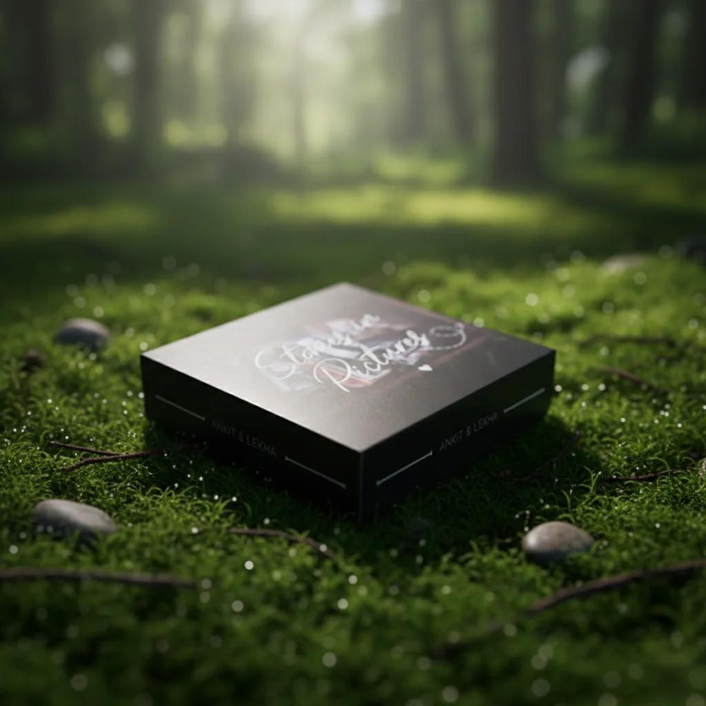 VPH Gift Store Monthly Memory Box with 12 Custom Envelopes for Loved Ones